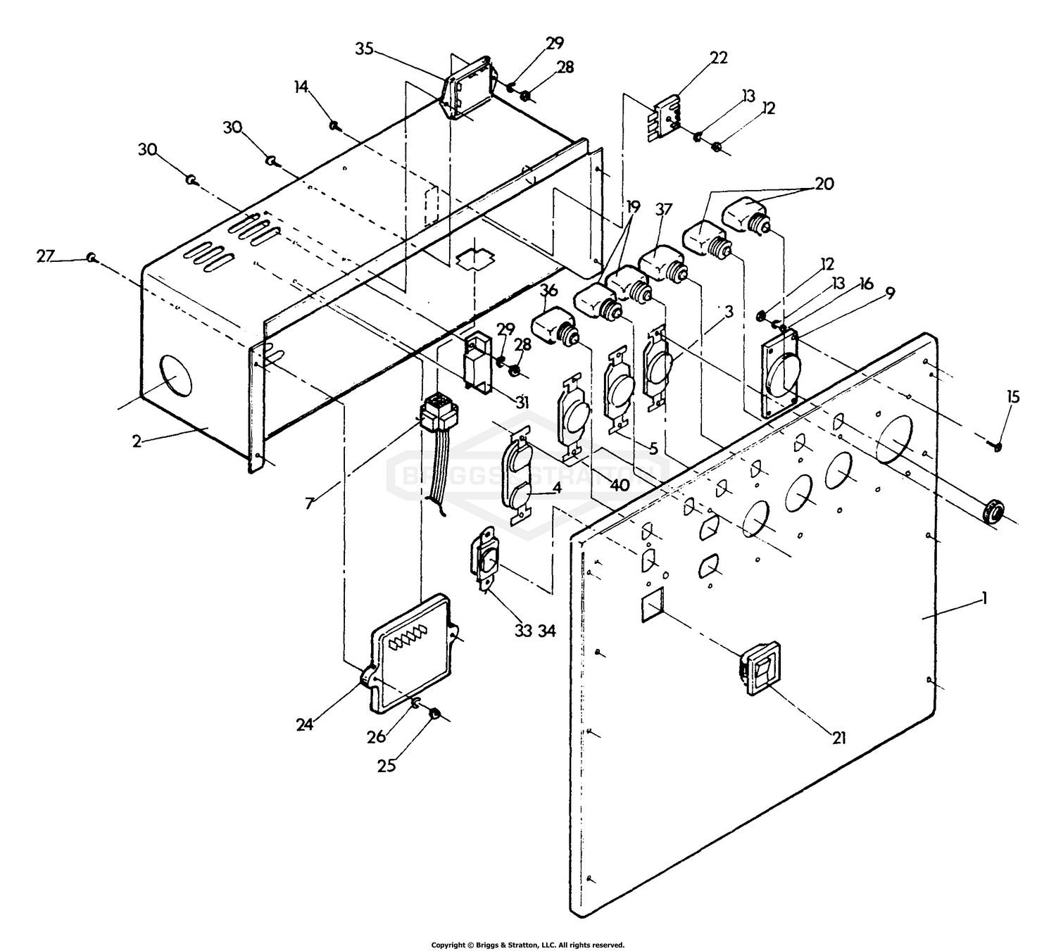 Control Panel & Cover Assembly