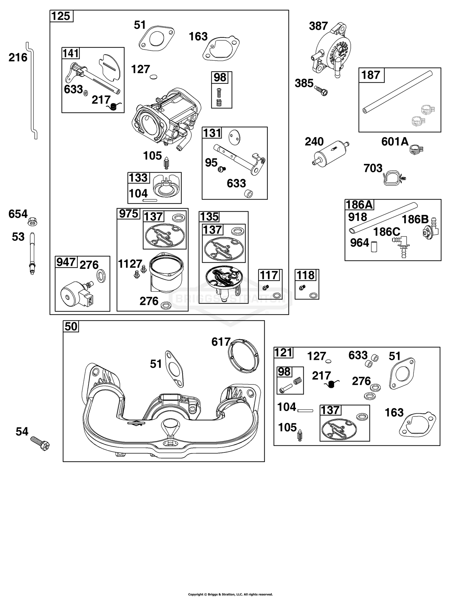 Carburetor and Fuel Supply Group