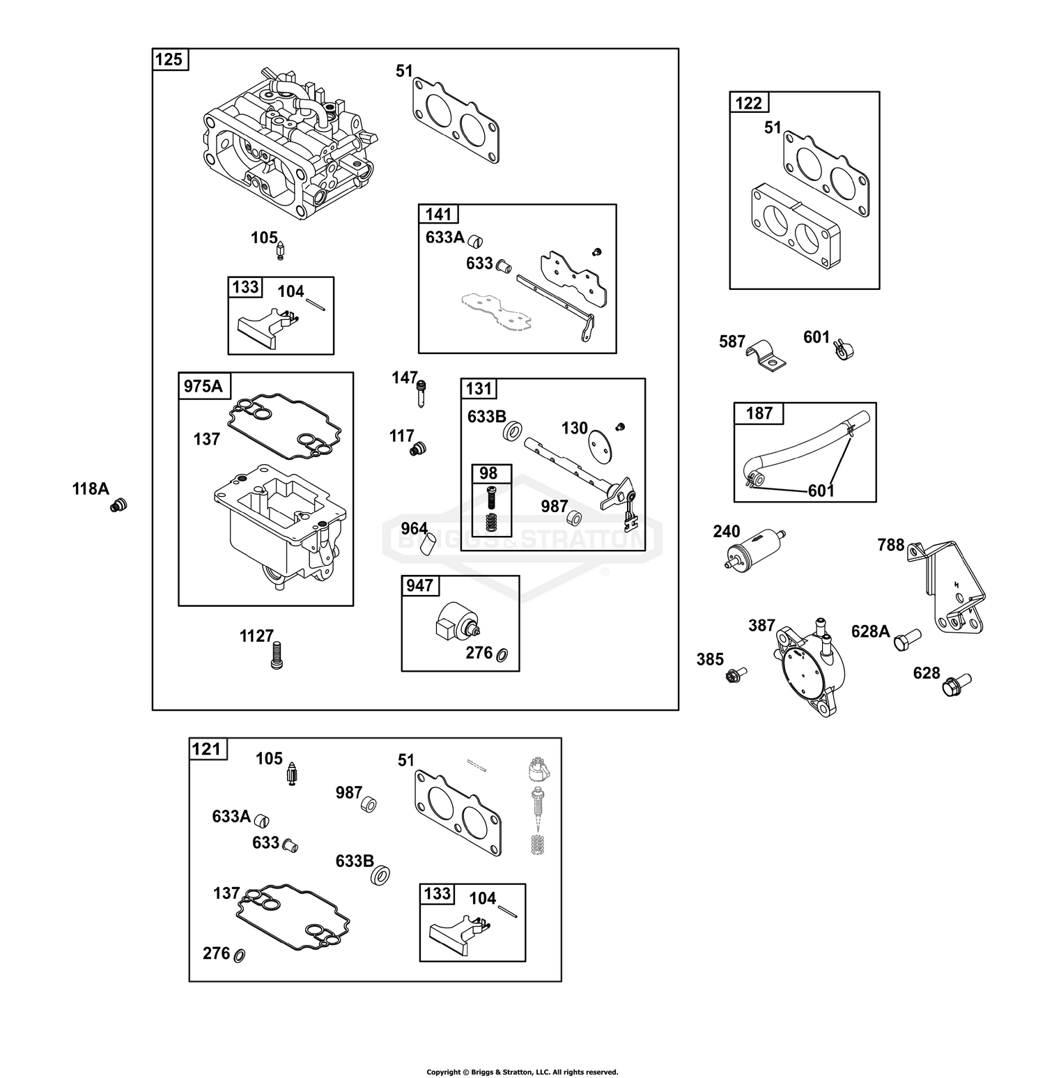 Carburetor and Fuel Supply Group