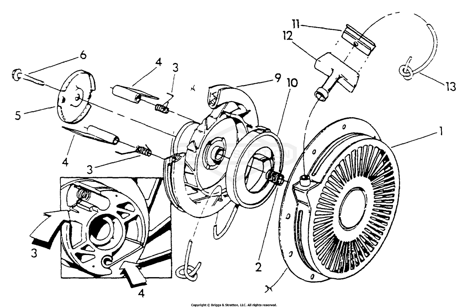Recoil Starter Assembly
