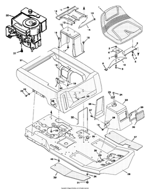 30545x92A Murray - Rear Engine Rider (RER) (1997) - PartsWarehouse