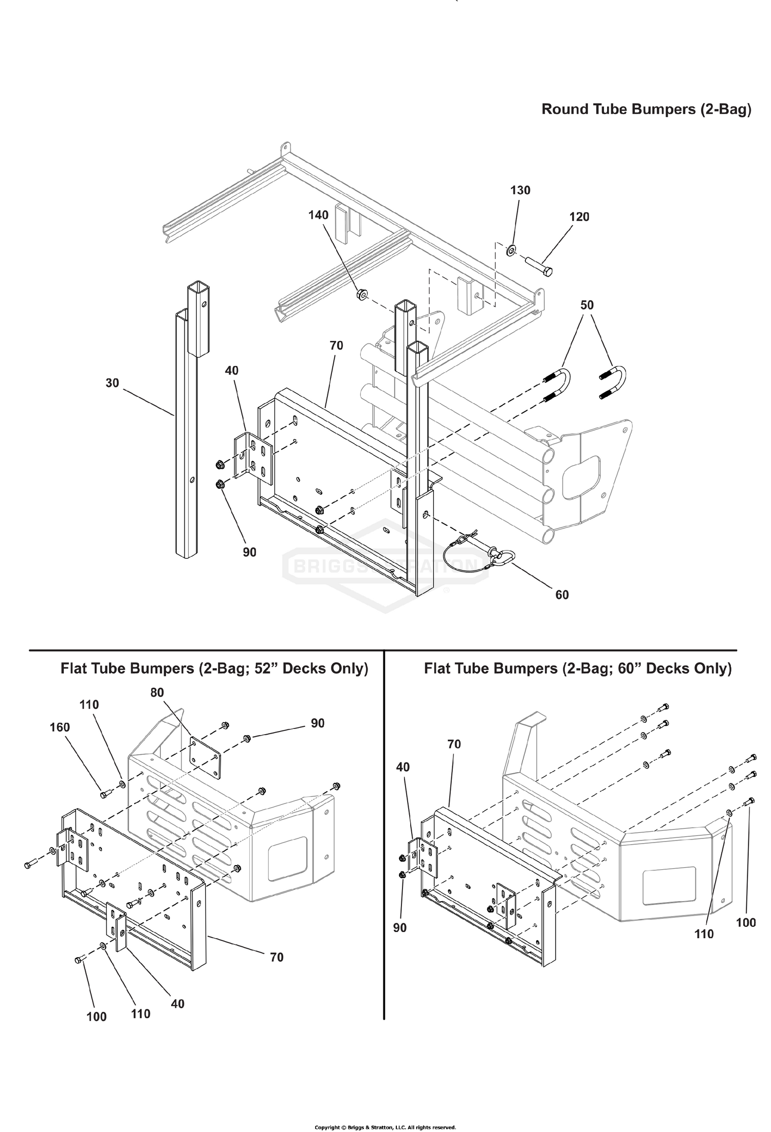 2-Bag Mount Group - Hard Top System