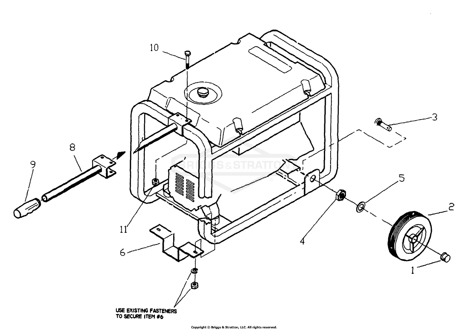 Wheel Mounting No. 94465