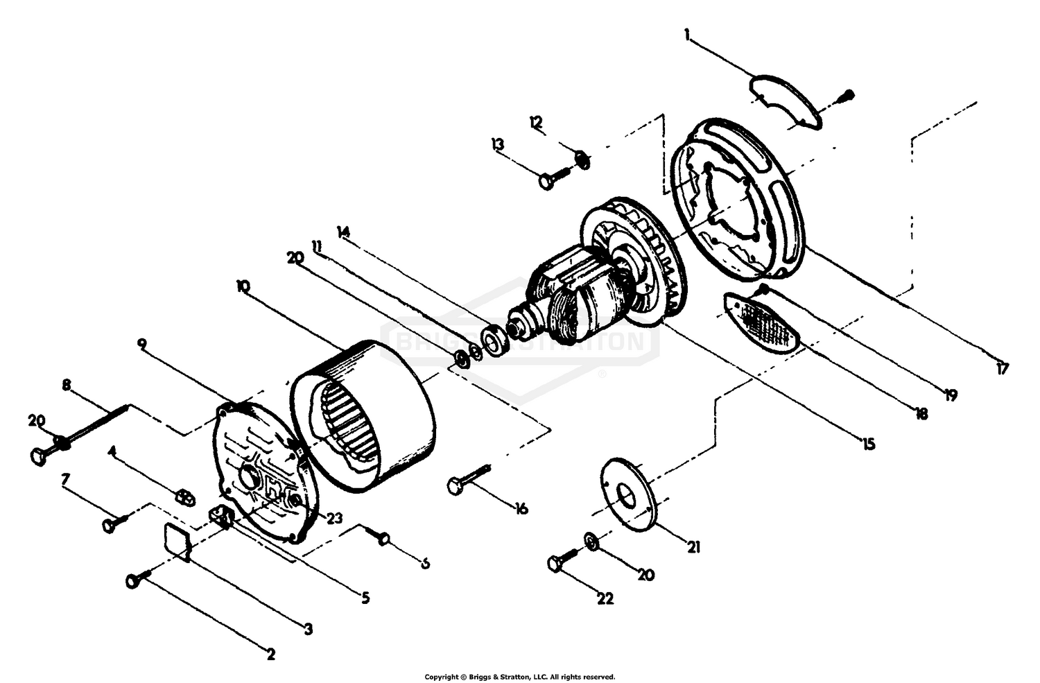 Generator Repair Parts No. 77574