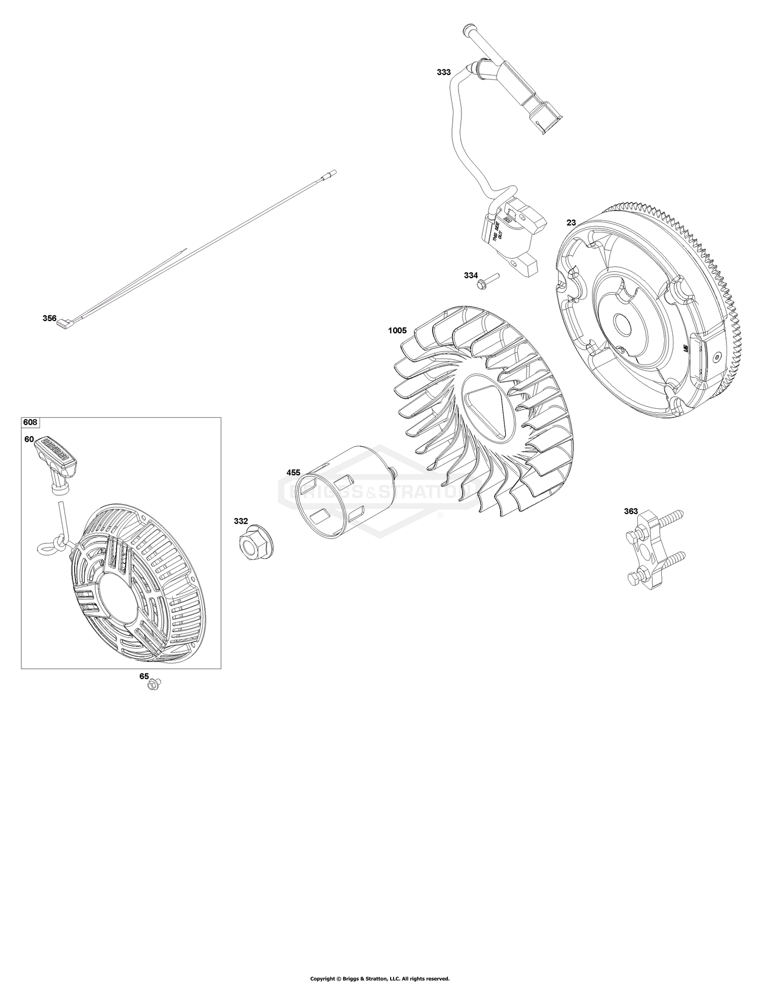 Flywheel, Ignition, and Starter Group
