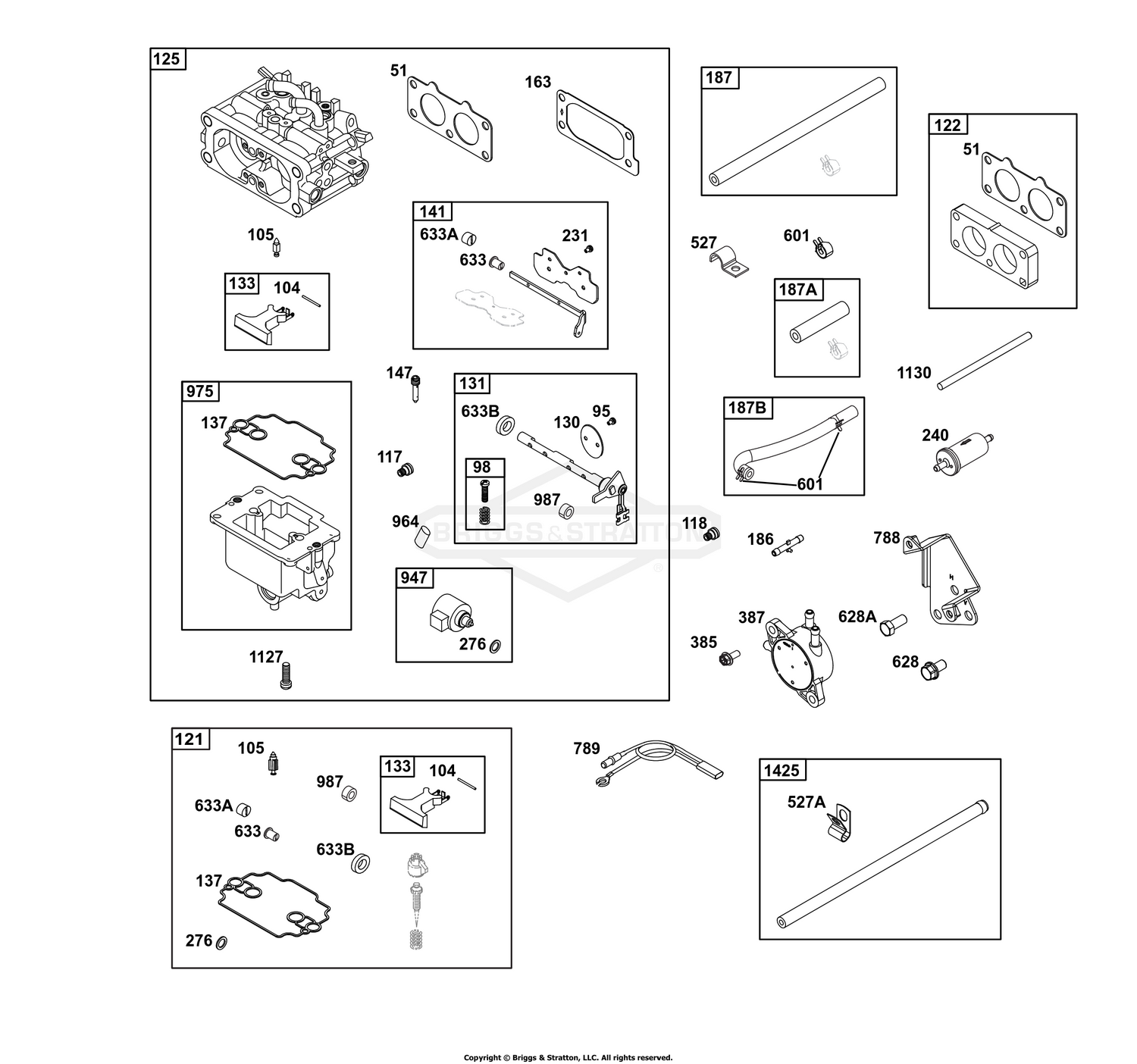 Carburetor and Fuel Supply Group
