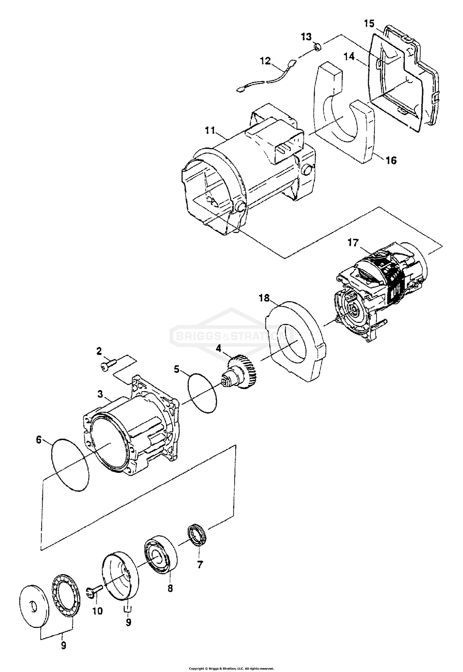 Motor Repair Parts (10/95)