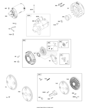 295347-0004-G1 Briggs and Stratton Engine | PartsWarehouse