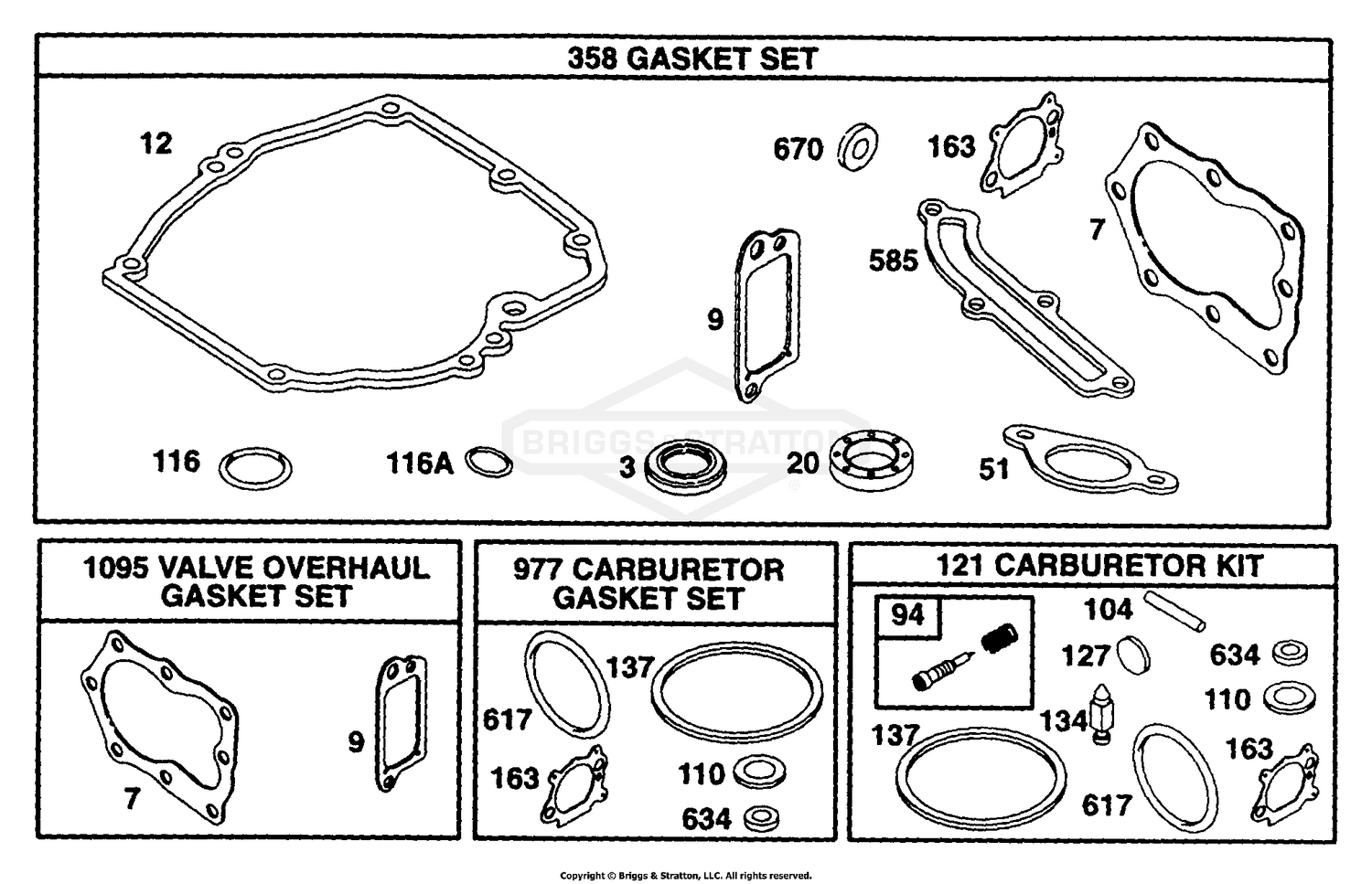 Gaskets and Carburetor Kit