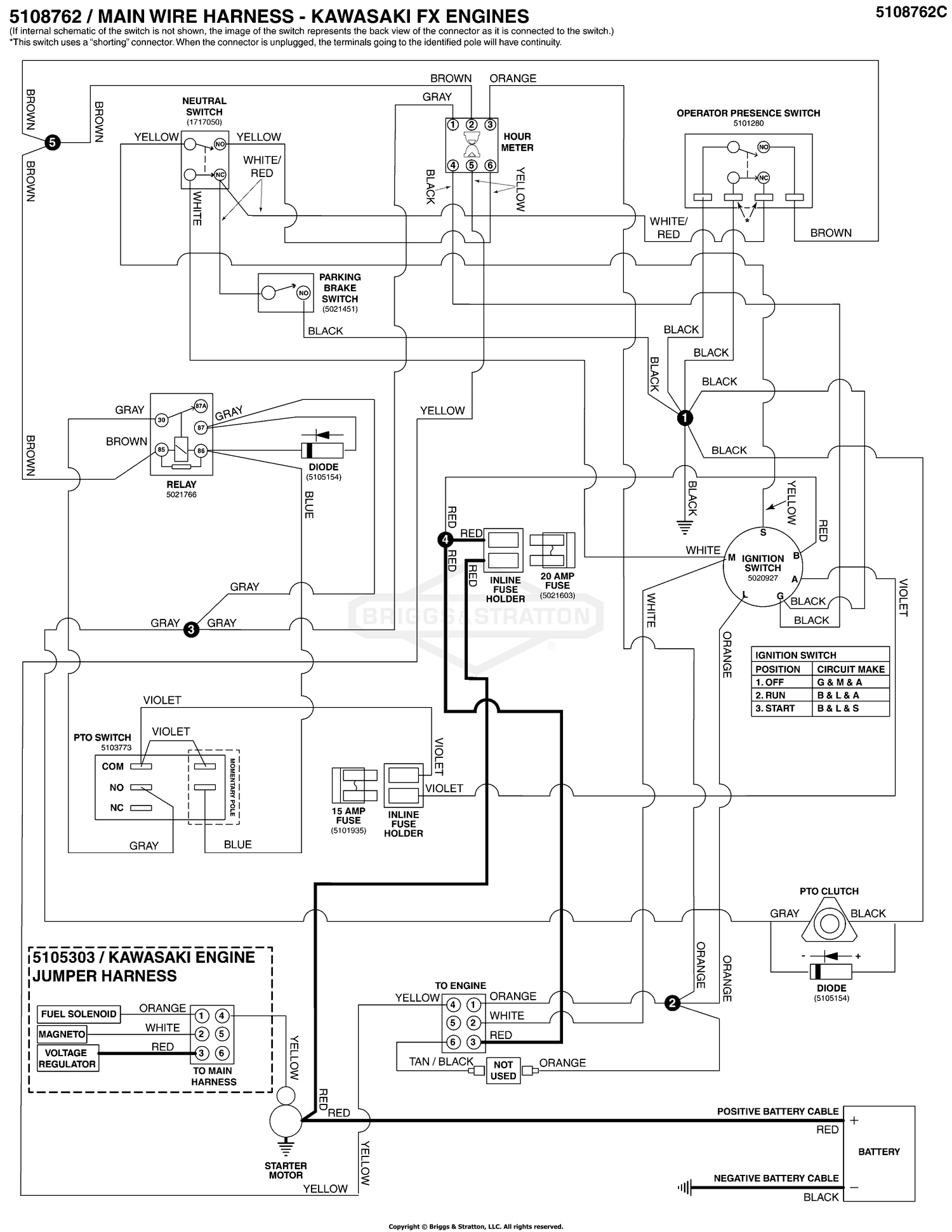 Electrical Schematic - Charging Circuit