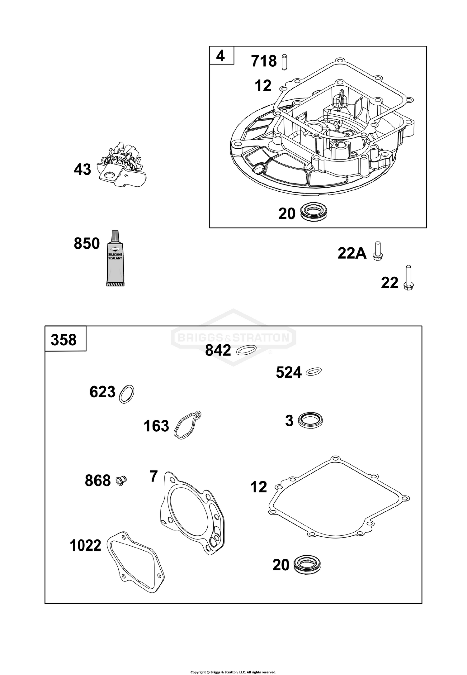 Crankcase Cover/Sump  Group