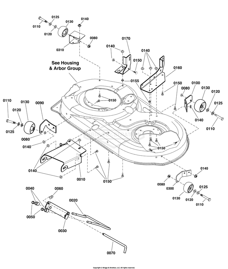 Murray 42 inch online replacement deck