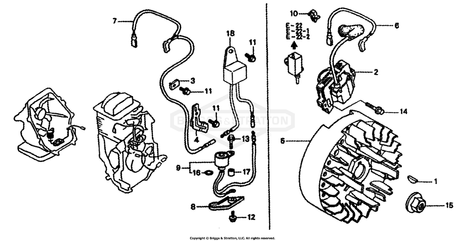 Flywheel & Ignition Coil