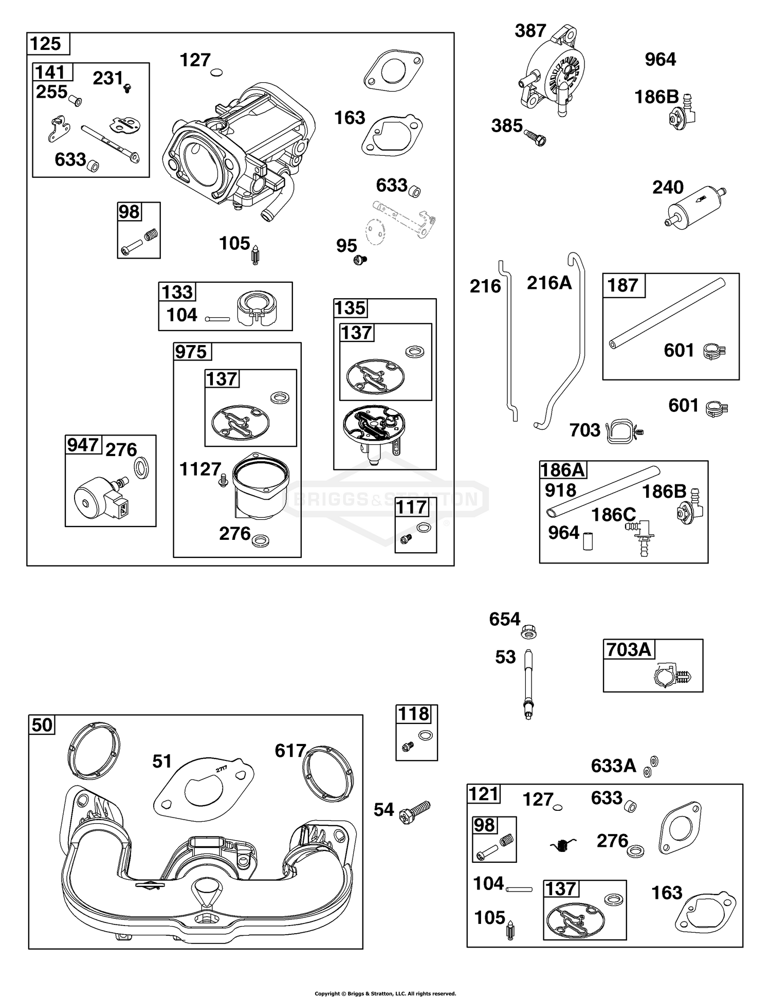 Carburetor and Fuel Supply Group