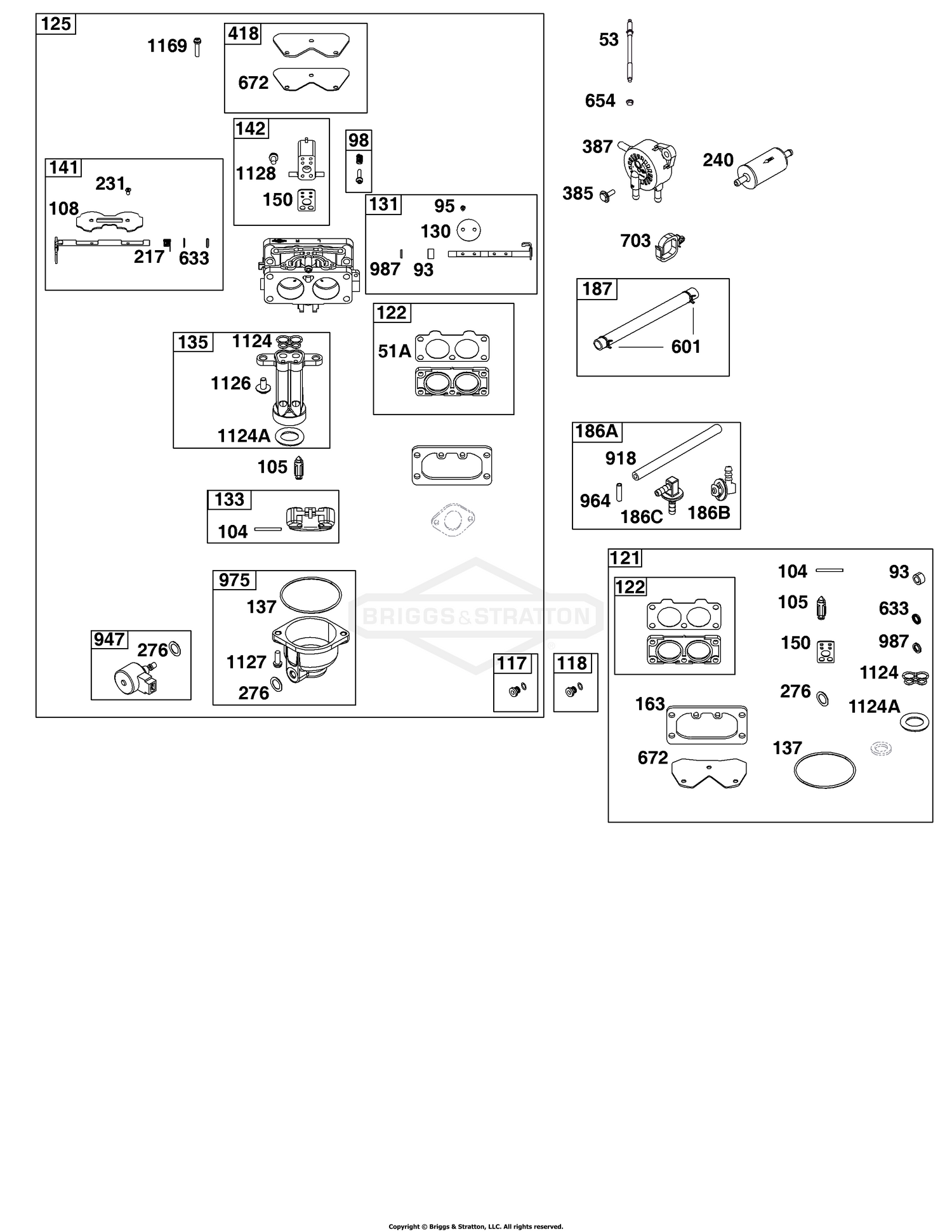Carburetor and Fuel Supply Group