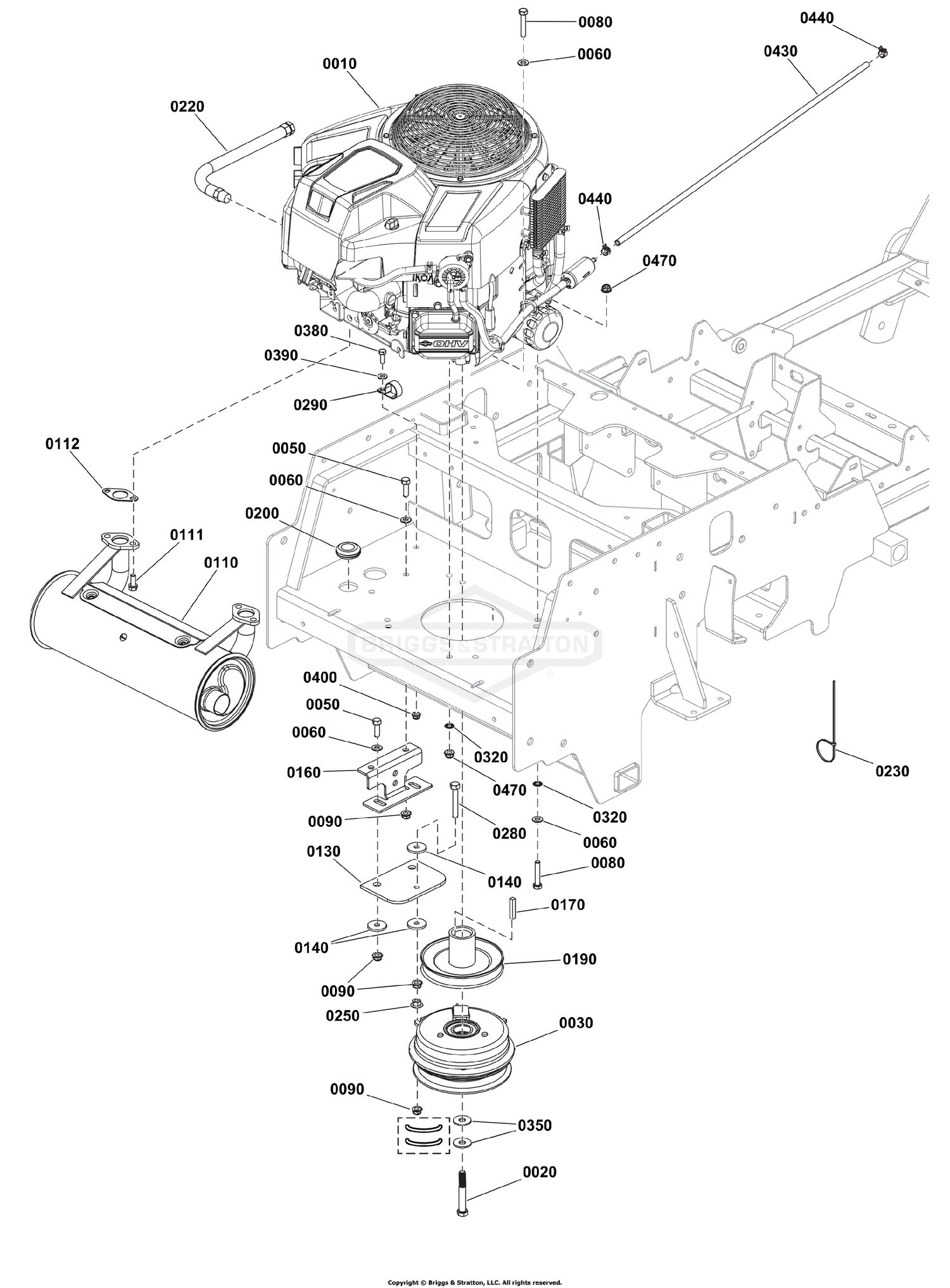 Engine and PTO Group - Briggs & Stratton CXi