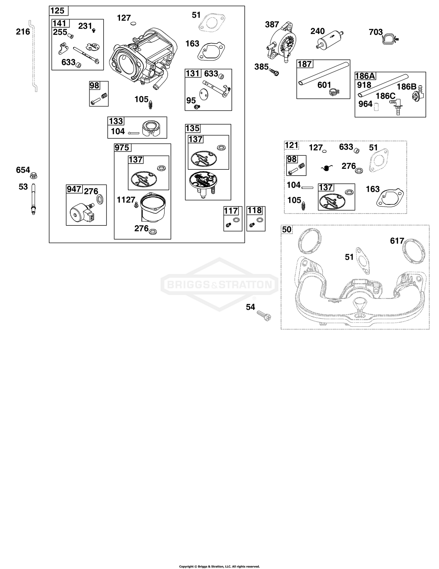 Carburetor and Fuel Supply Group