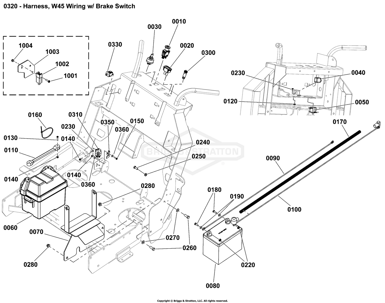 Electrical Group S/N: 4001694244 and below