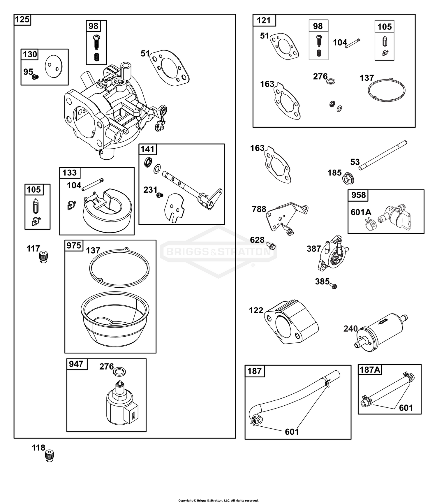 Carburetor and Fuel Supply Group