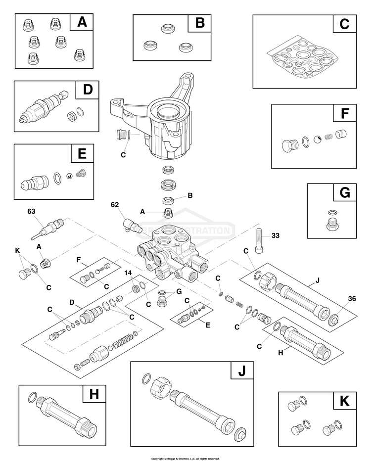 Briggs Stratton 0496 00 2 700 Psi Craftsman Partswarehouse