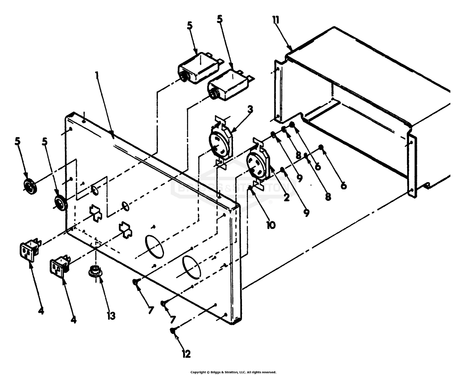 Receptacle Panel No. 77344
