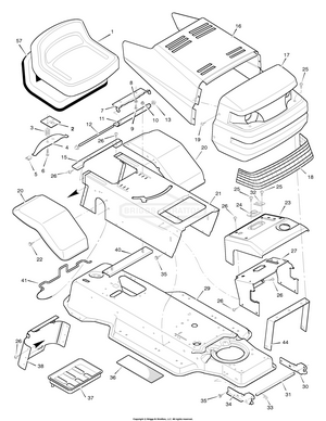 1996 murray best sale riding mower parts