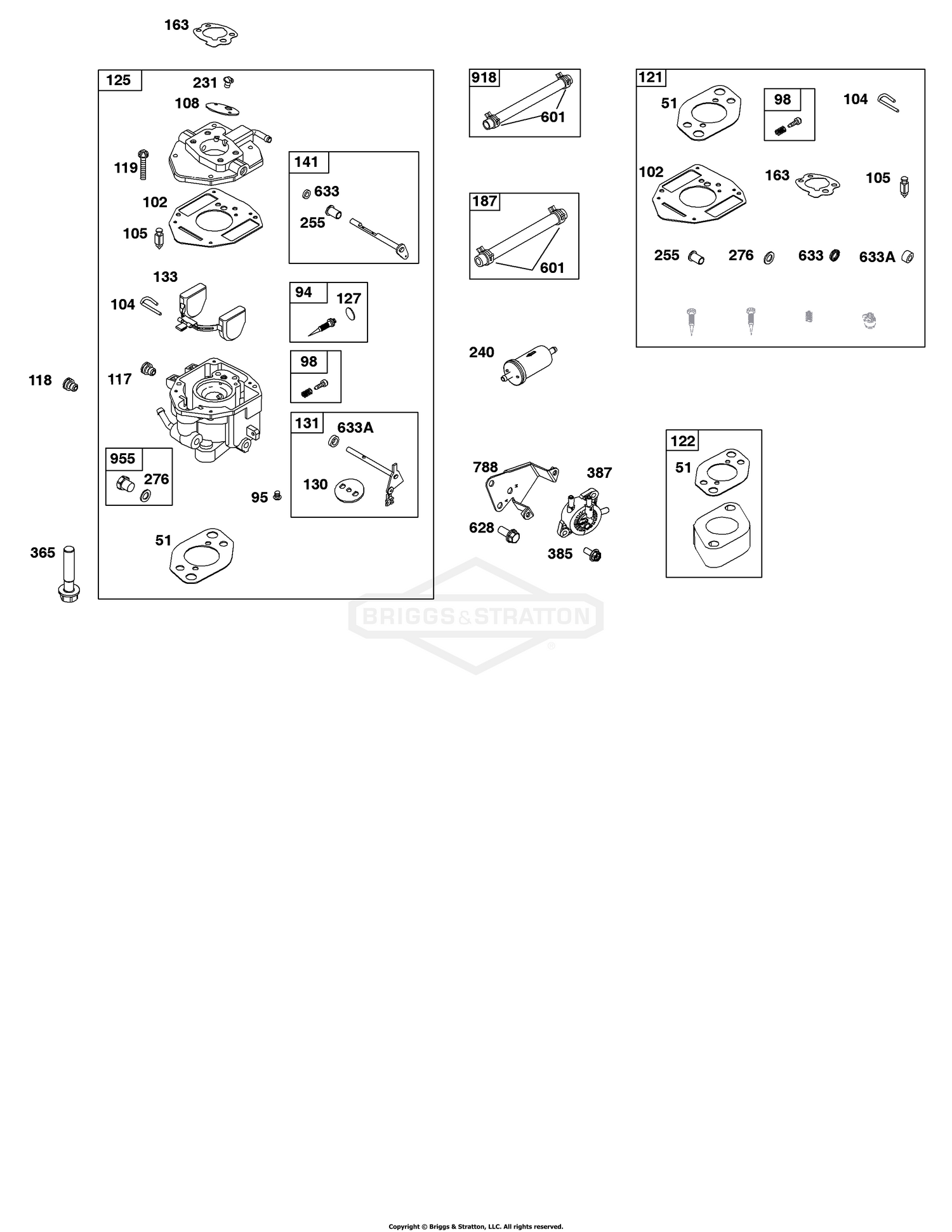 Carburetor and Fuel Supply Group