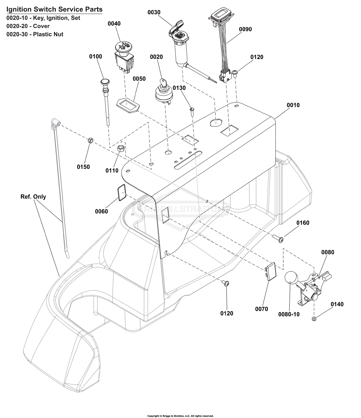Instrument Control Panel Group - Models with USB Port