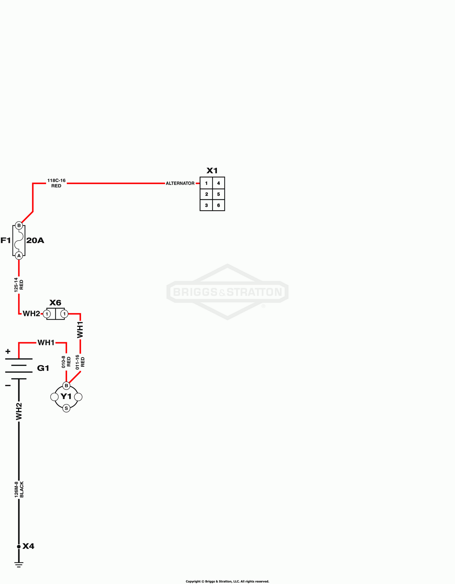 Electrical Schematic - Charging Circuit