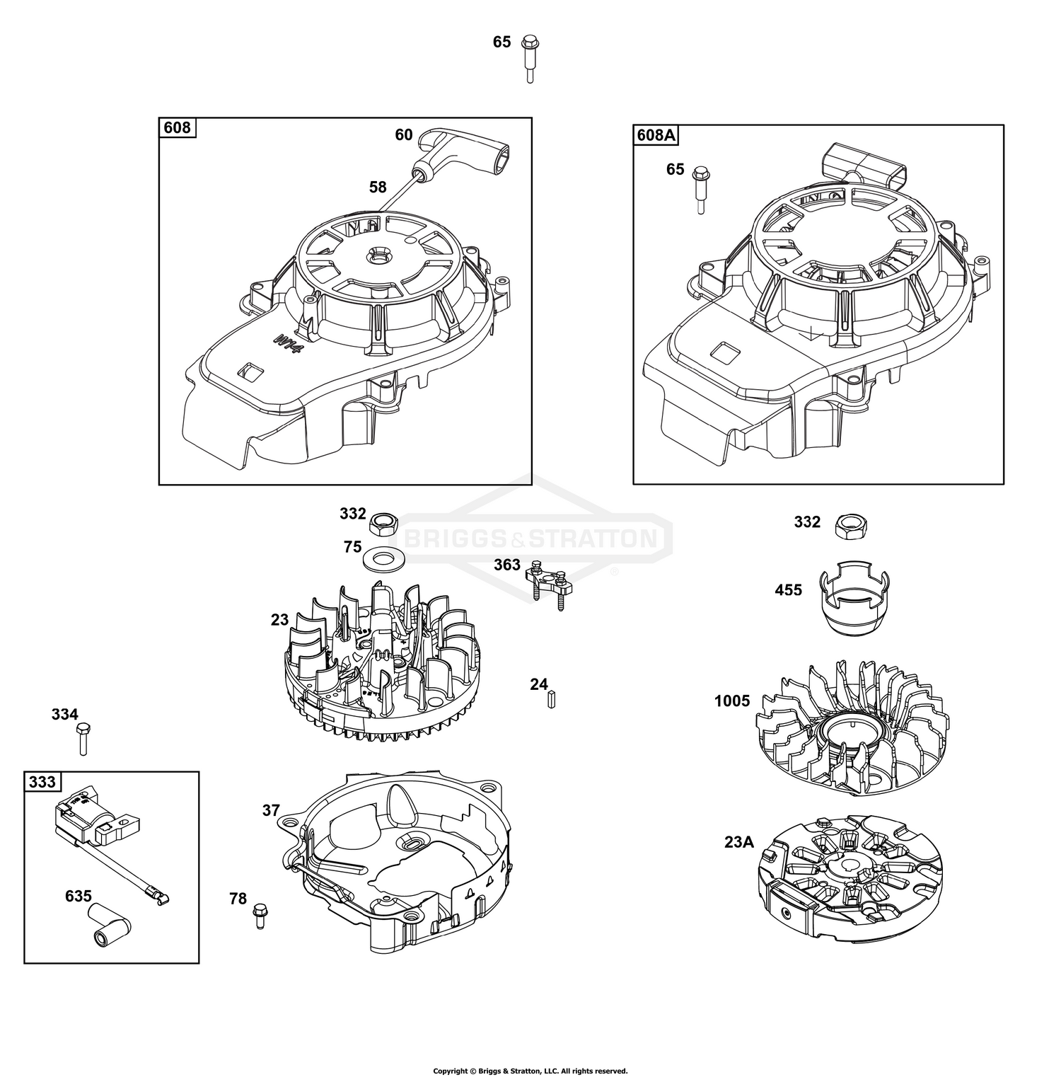 Flywheel, Ignition, and Starter Group
