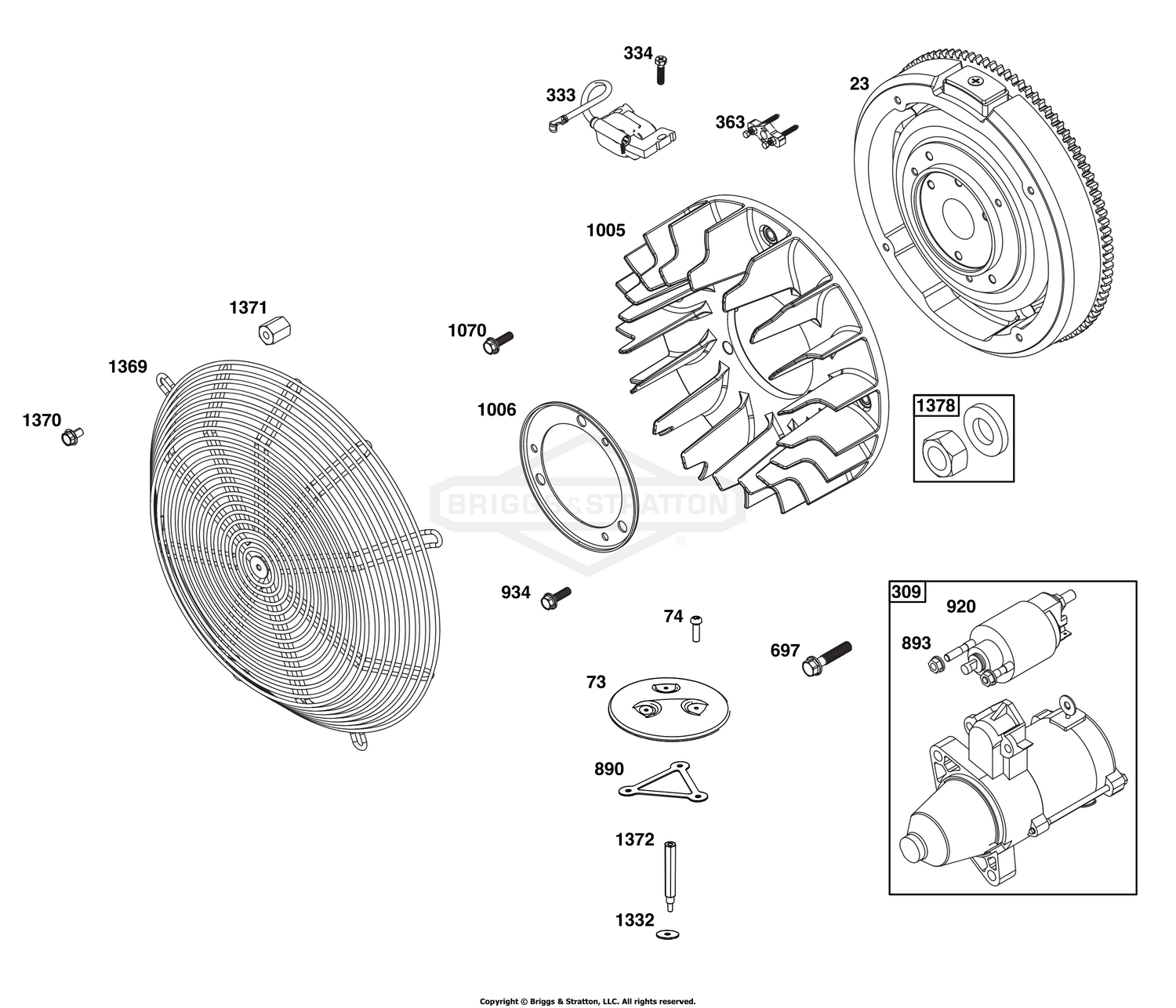 Flywheel, Ignition, and Starter Group