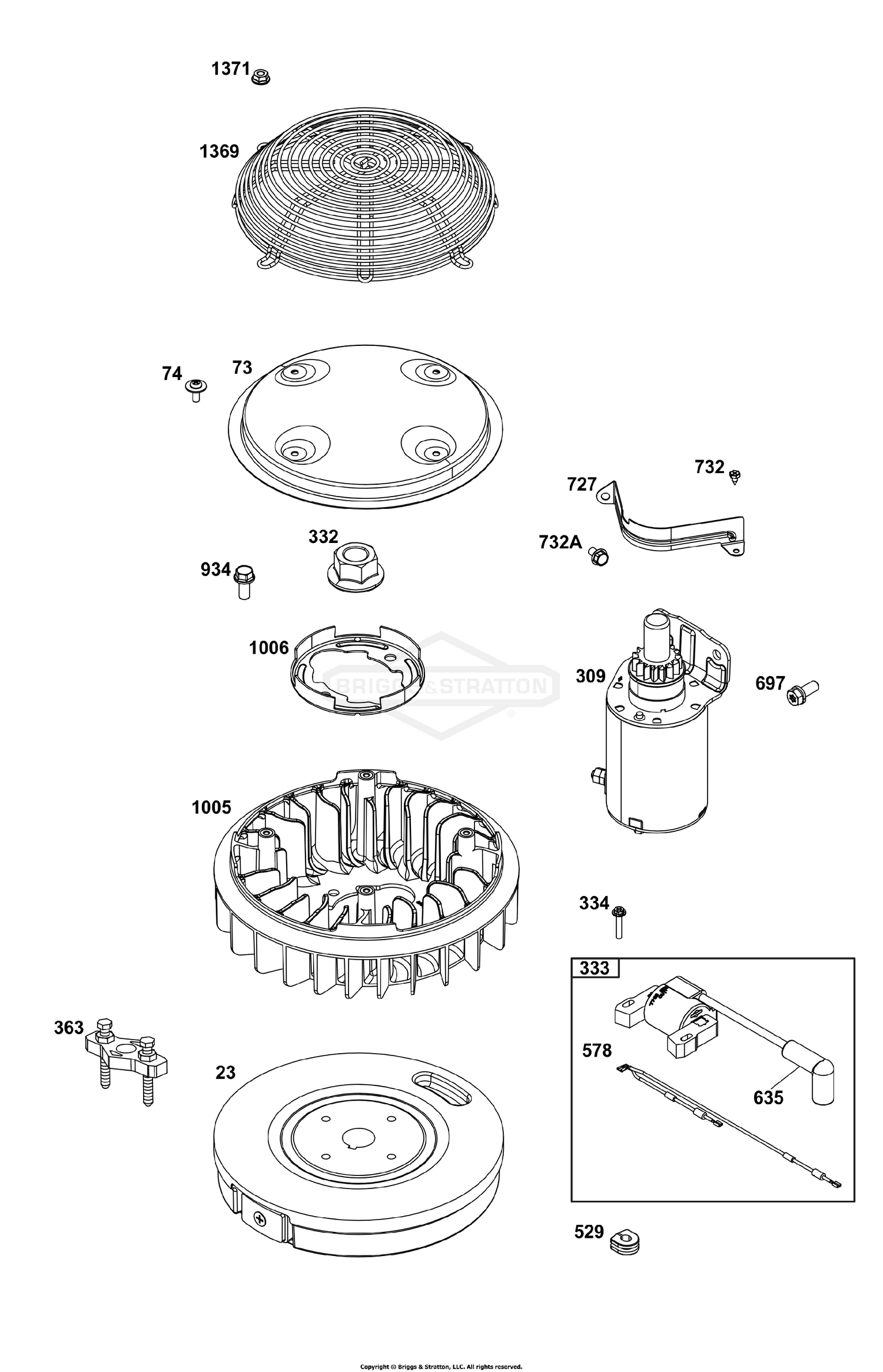 Flywheel, Ignition, and Starter Group