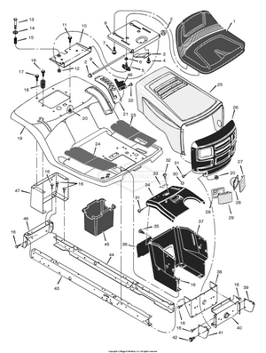 40541x99C Murray Lawn Tractor 2001 PartsWarehouse