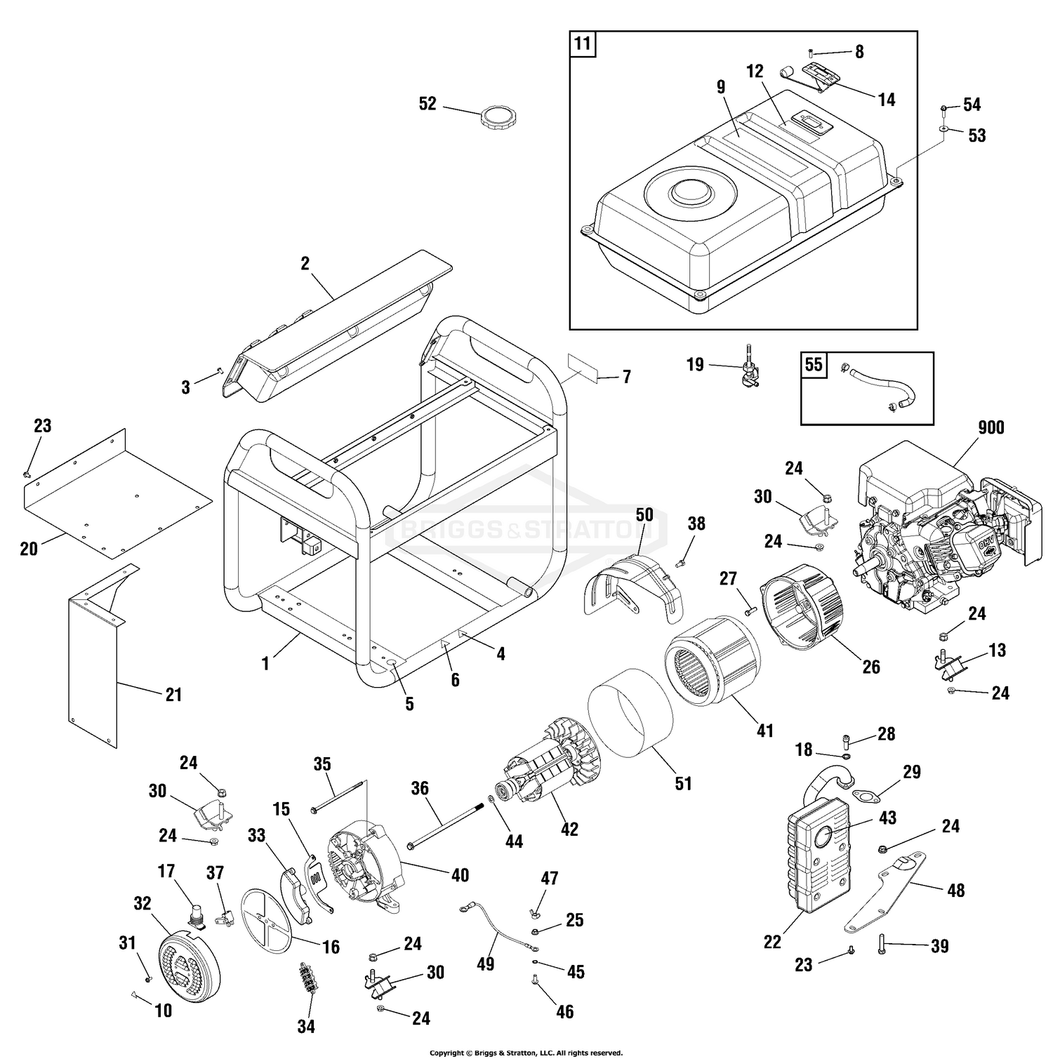 Assembly diagram