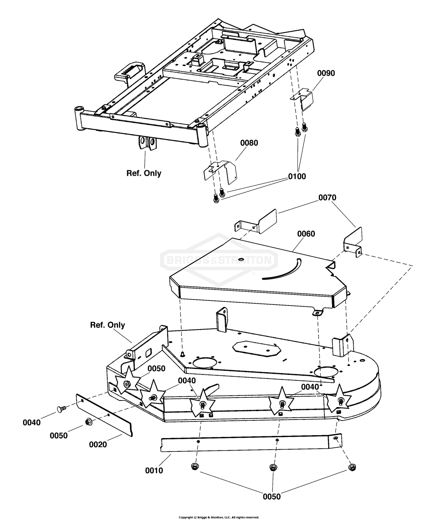 36" Mower Deck -  Guarding Group