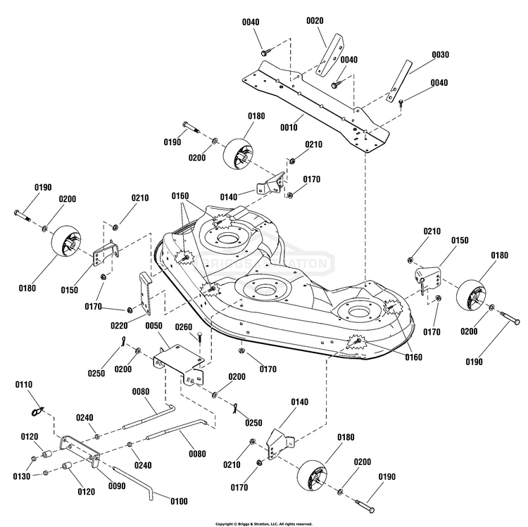 46 inch mower deck hot sale