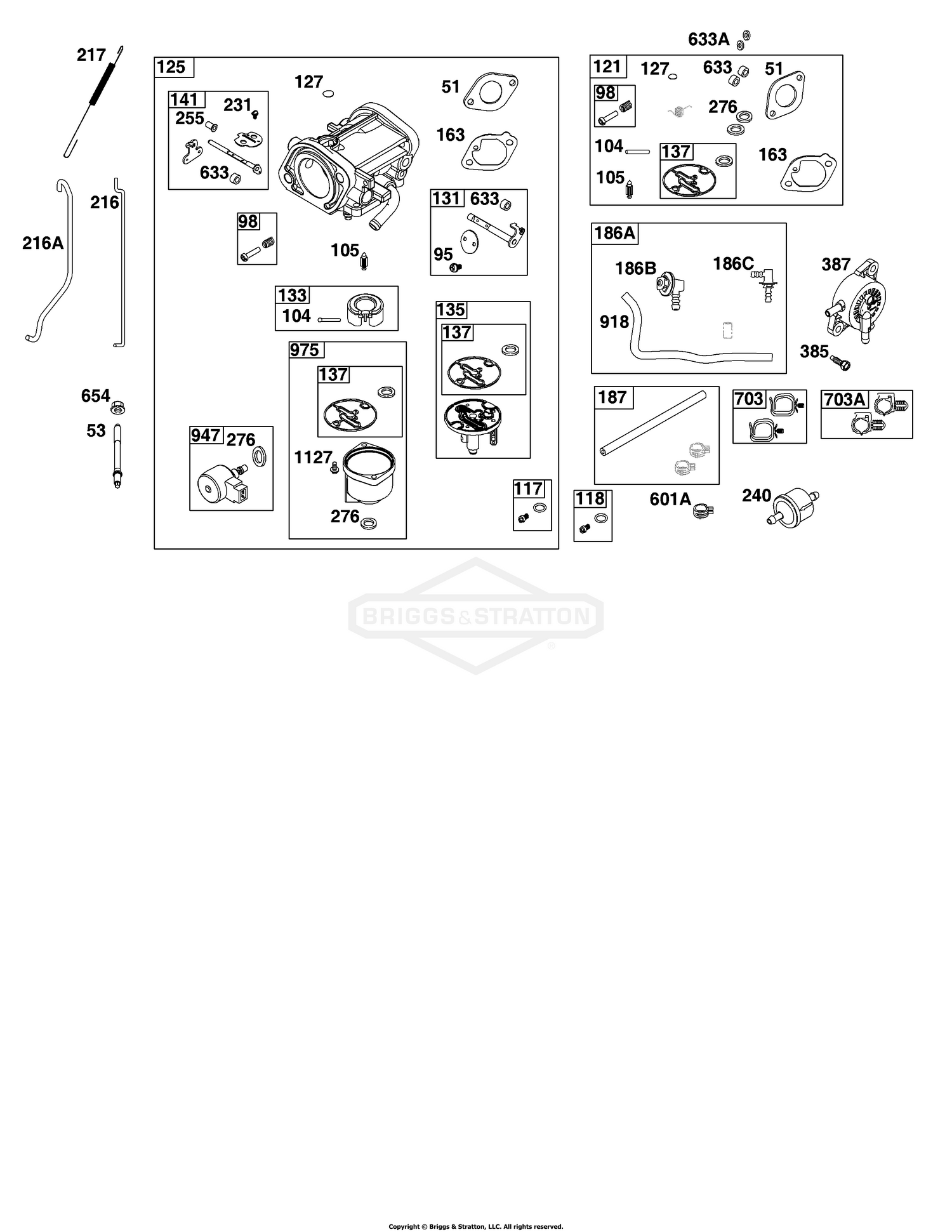 Carburetor and Fuel Supply Group