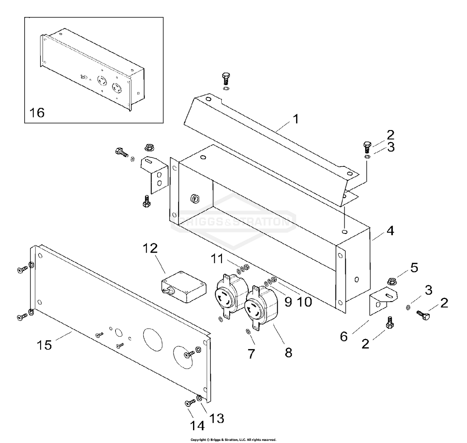 Outlet Box Assembly
