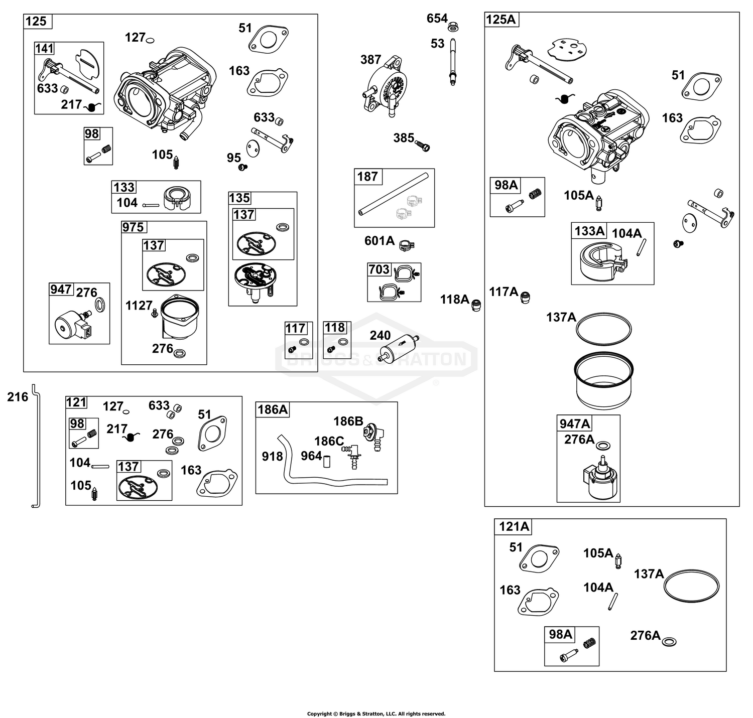 Carburetor and Fuel Supply Group