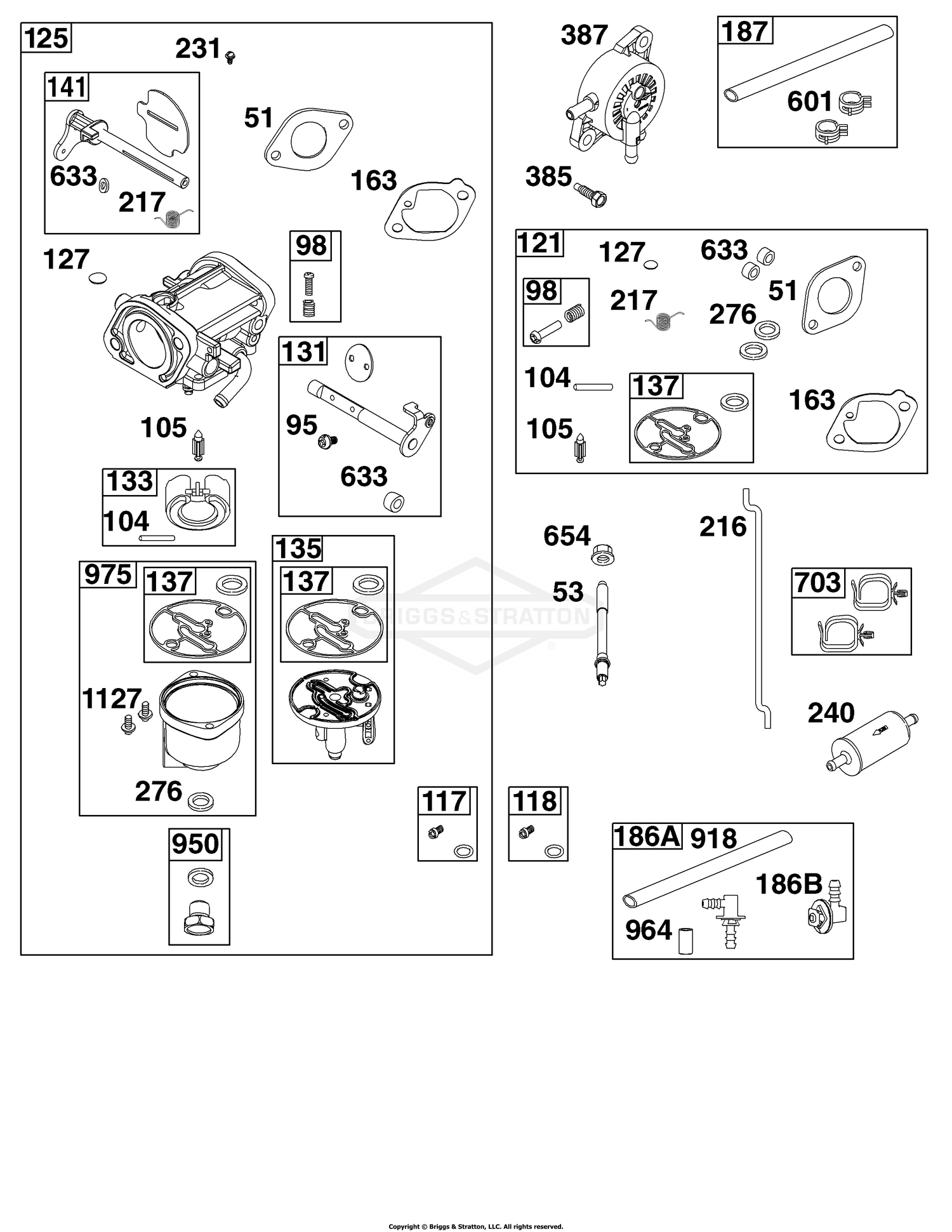 Carburetor and Fuel Supply Group