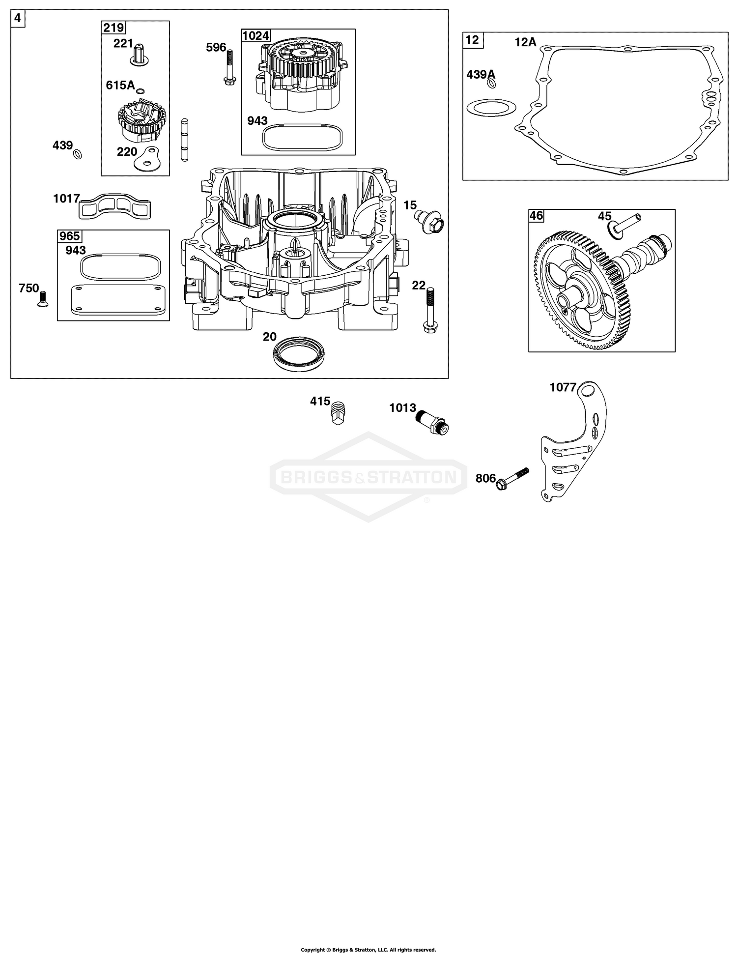 Engine Sumps, Camshafts