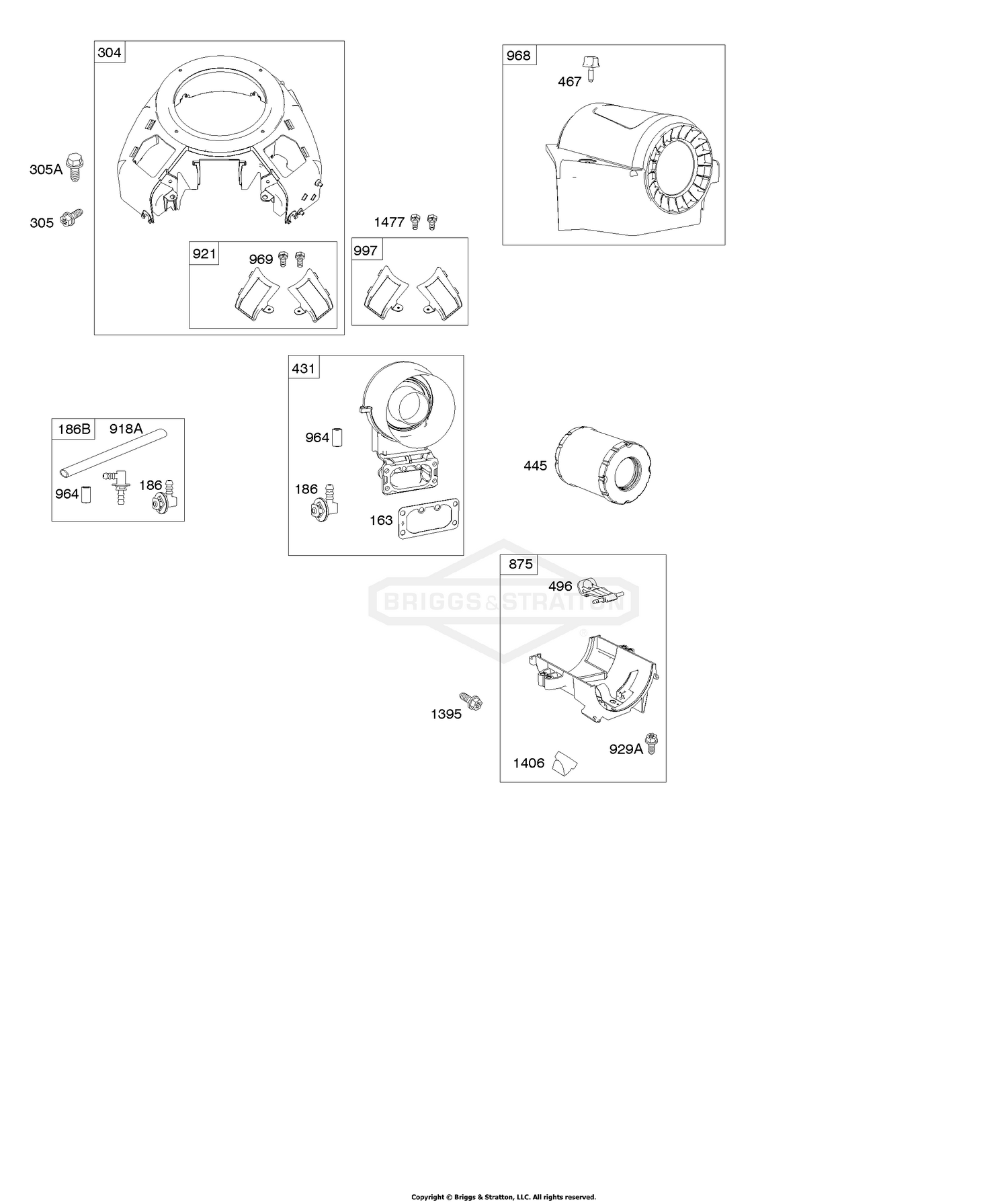 Air Cleaner, Blower Housing