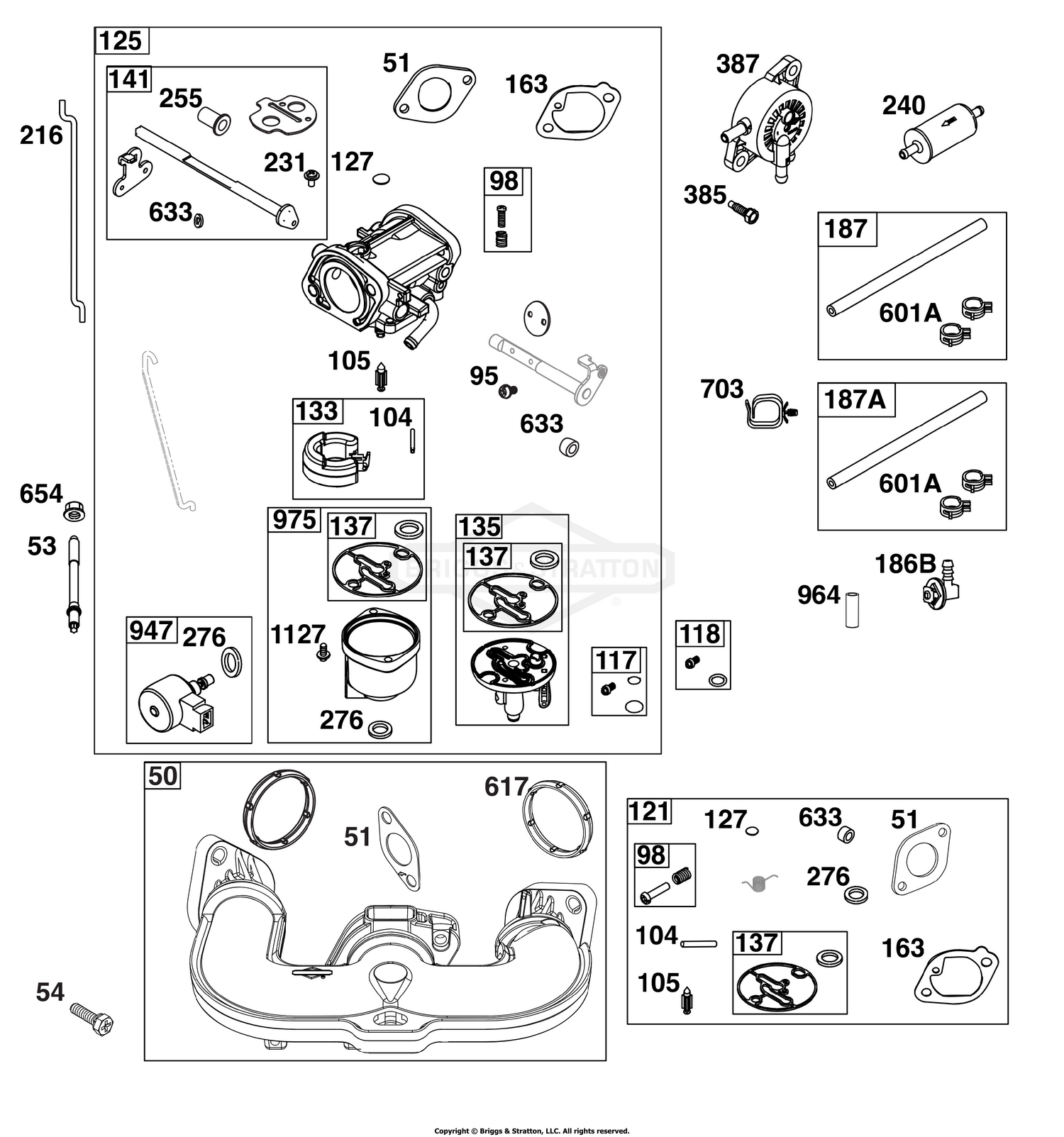 Carburetor and Fuel Supply Group