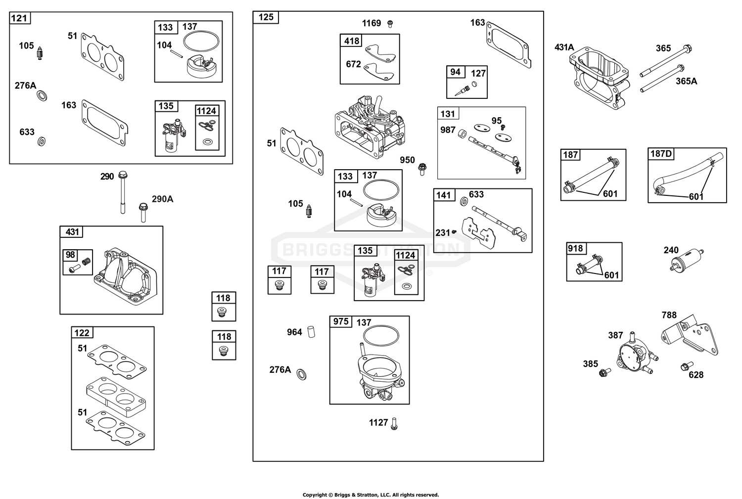 Carburetor and Fuel Supply Group