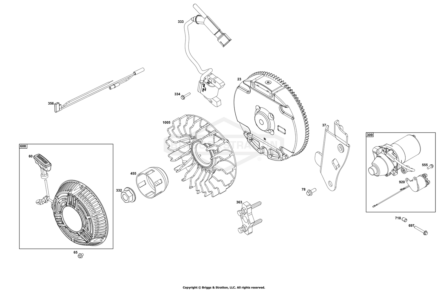 Flywheel, Ignition, and Starter Group