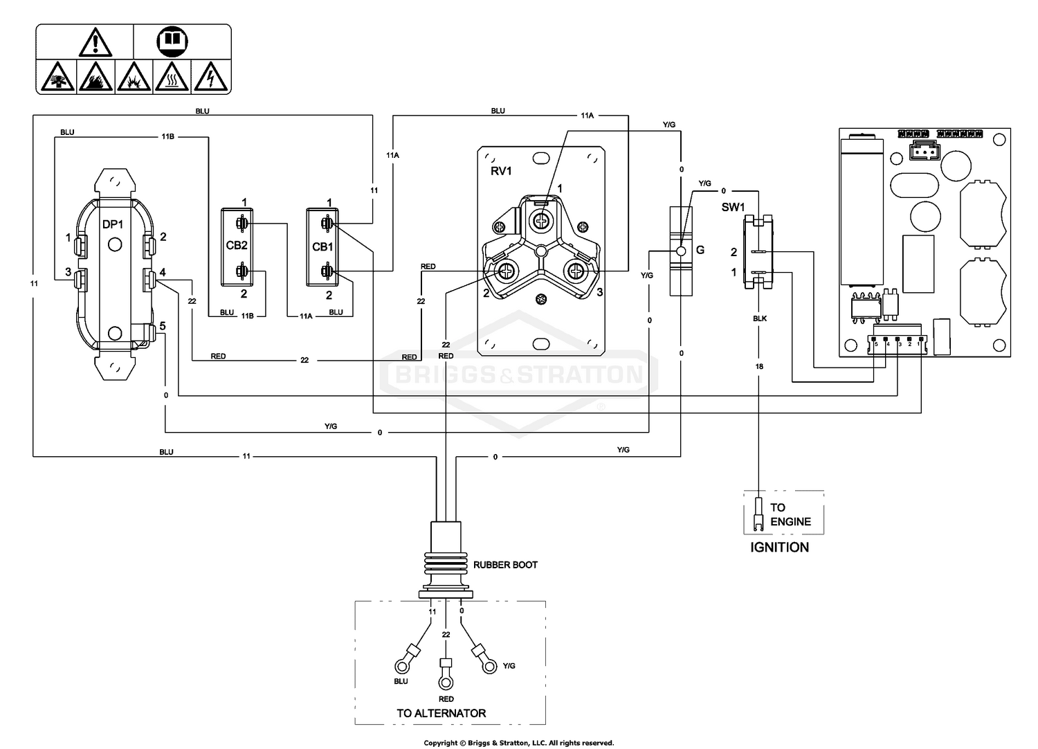 Wiring Diagram Briggs And Stratton Engine - Wiring Digital and Schematic