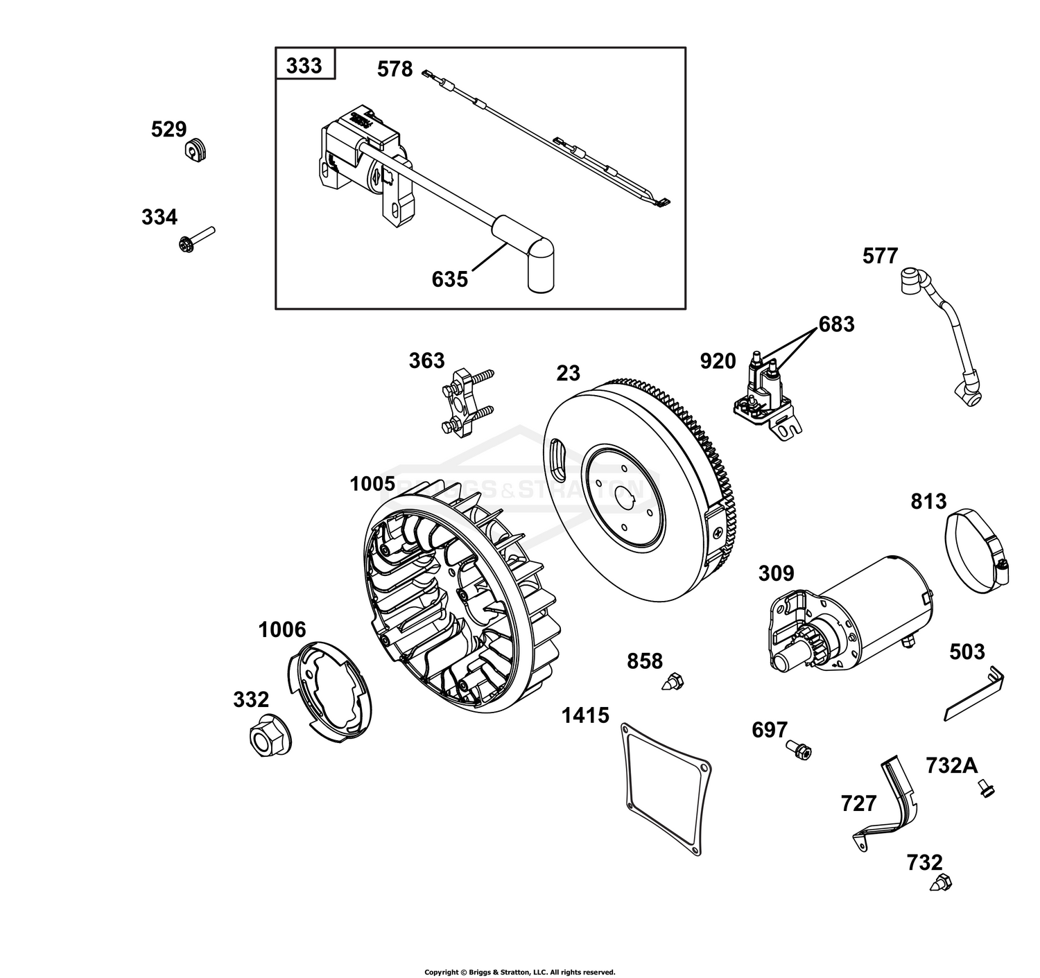 Flywheel, Ignition, and Starter Group