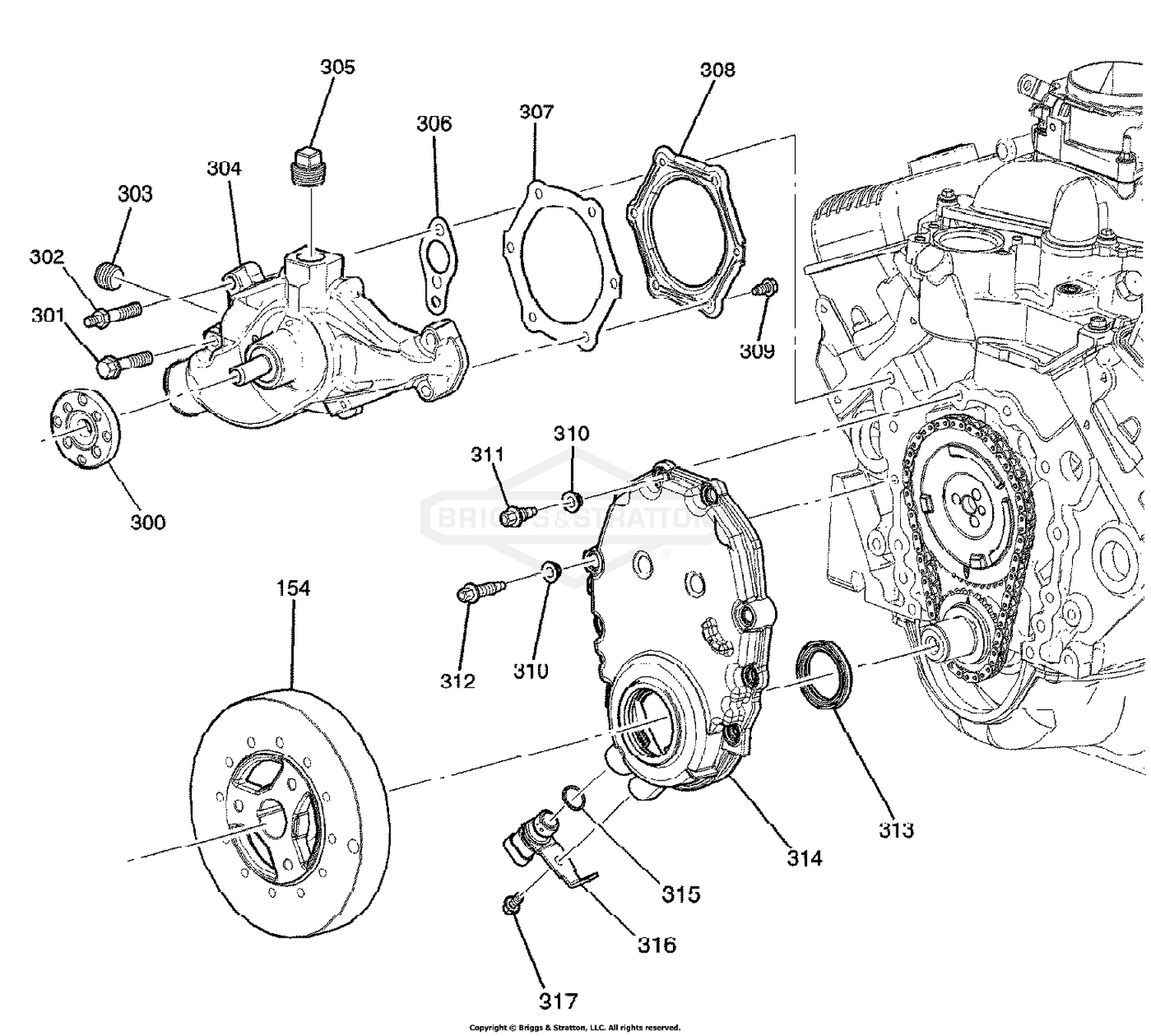 Engine Group - Front Cover