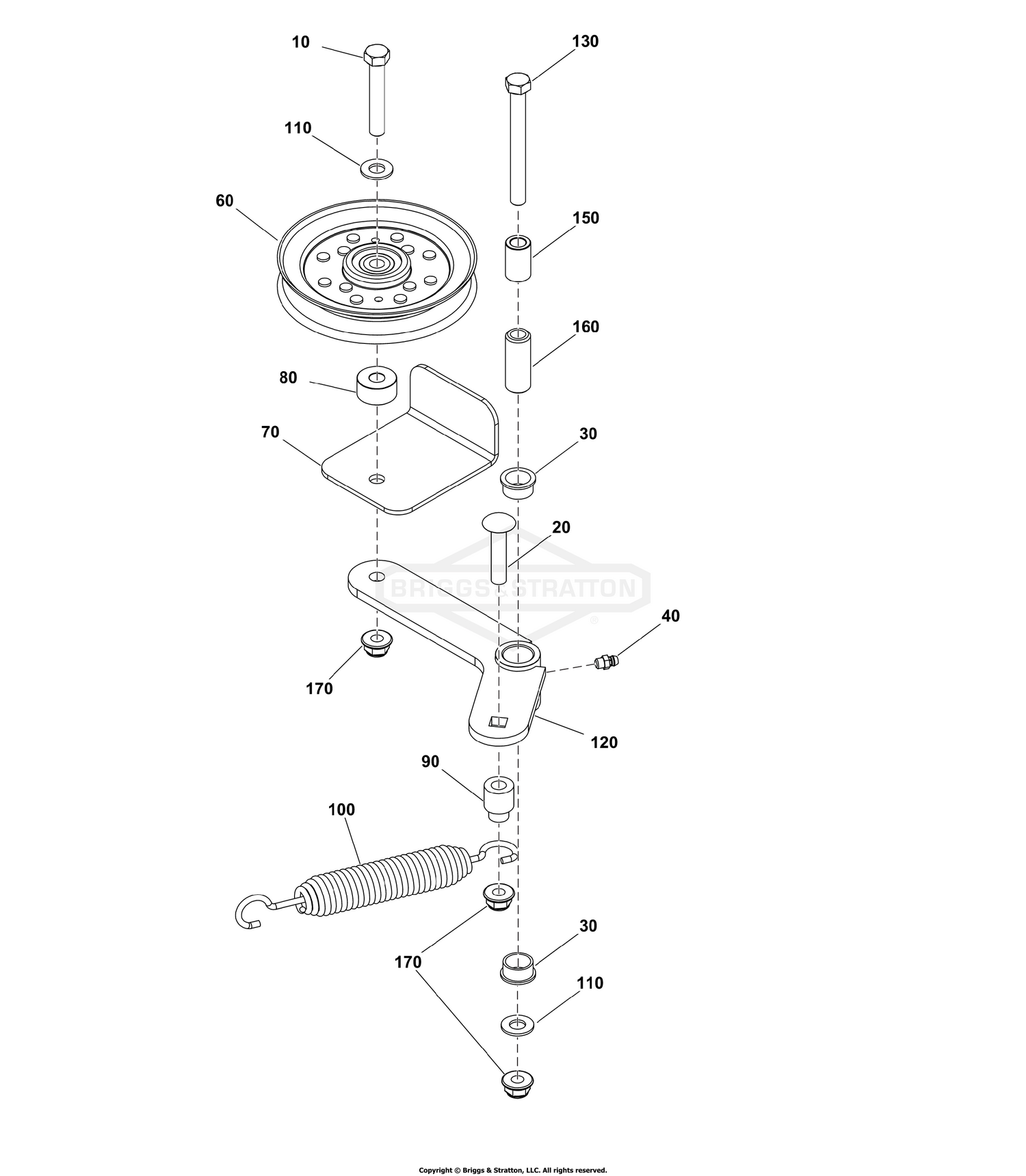 Blower Group - Idler Arm