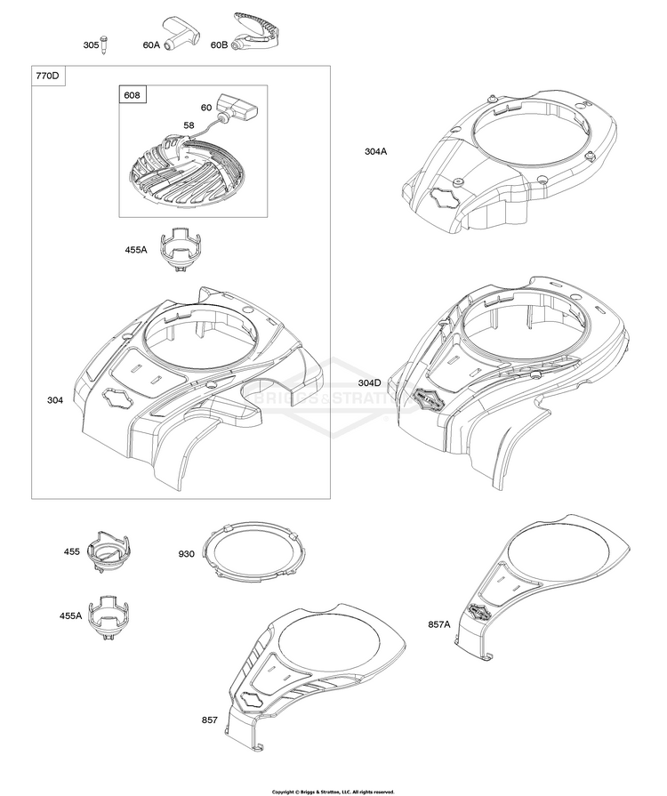 09P702-0211-F1 Briggs and Stratton Engine - PartsWarehouse
